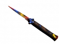 ★ Stiletto Knife Marble Fade